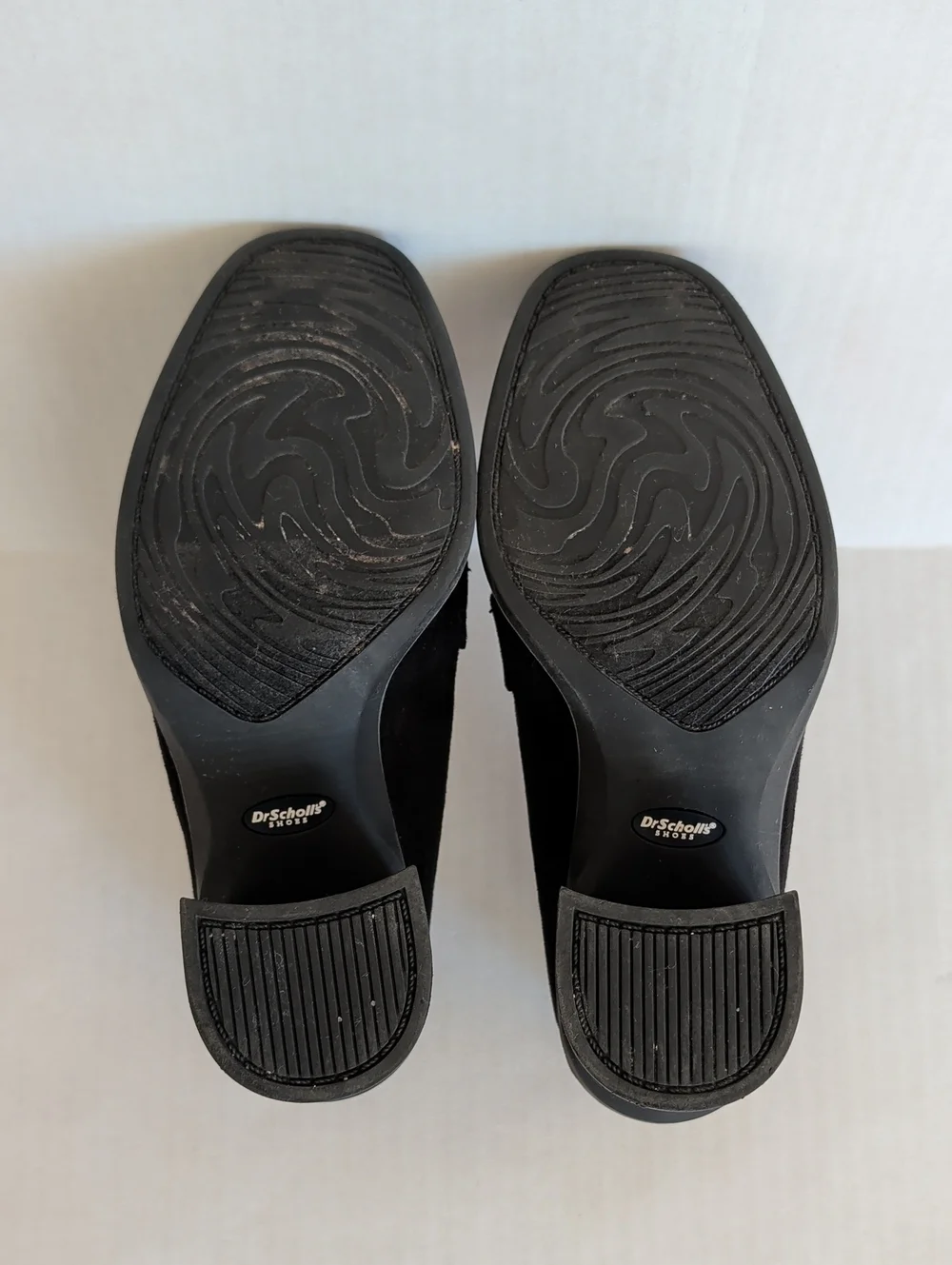 Dr. Scholl's Rumor Comfort Block Heel Loafers 6.5M Black